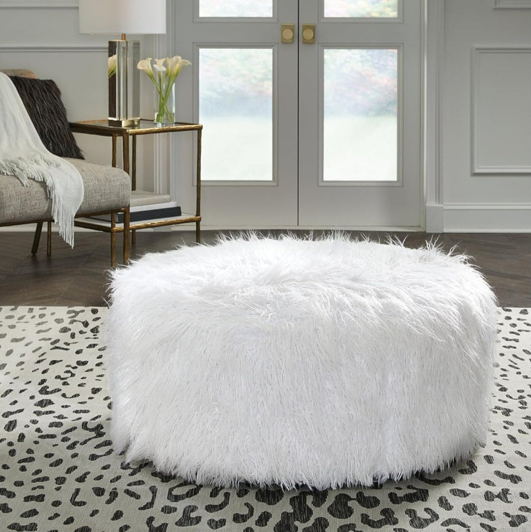 A3000334 Galice Oversized Accent Ottoman - White | Signature Design by Ashley