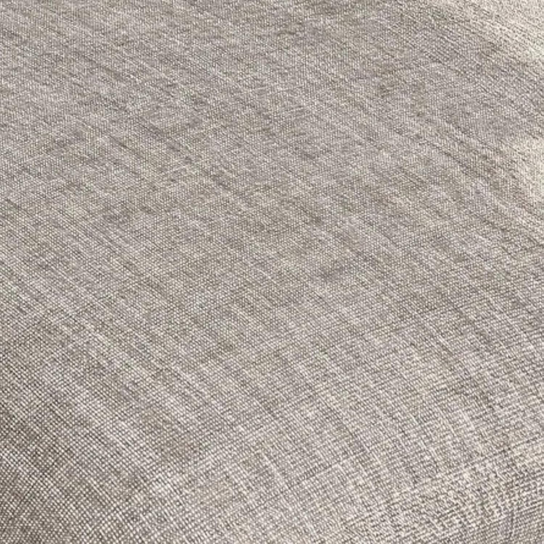 Anna Wooden Dining Table Set For 6 With Fabric Upholstered Chairs - Grey