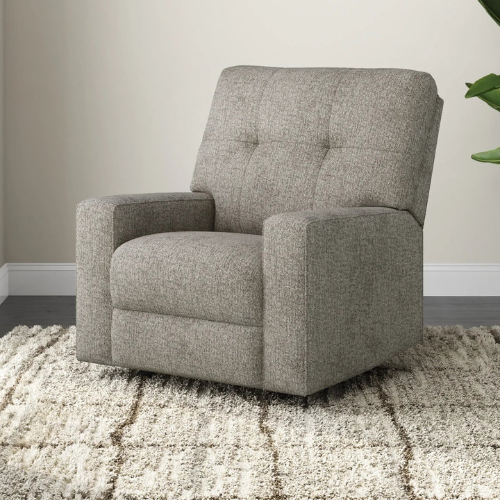 PC2920425 Larimer Rocker Recliner Chair In Fabric Upholstery - Iron | Signature Design By Ashley