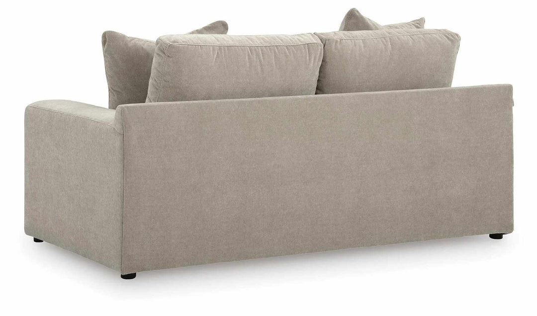 6780835 Maxton Heights Loveseat In Fabric Upholstery - Pebble | Benchcraft By Ashley