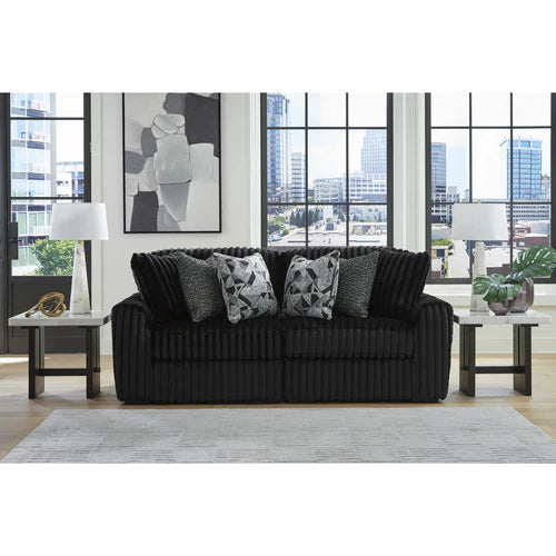 98103S11 Midnight-madness 2-Piece Sectional Sofa In Fabric Upholstery - Onyx | Signature Design By Ashley