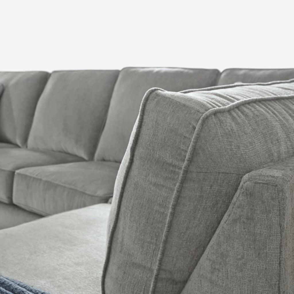 Altari 2-Piece Sectional Sofa In Fabric Upholstery - Alloy | Signature Design By Ashley