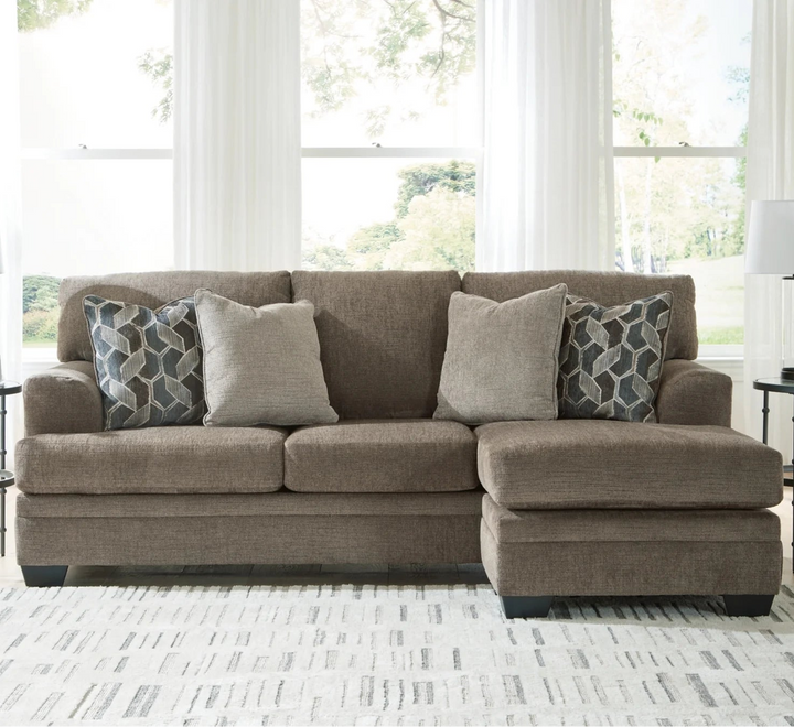 5950518 Stonemeade Reversible Sectional Sofa In Fabric Upholstery - Nutmeg | Signature Design By Ashley