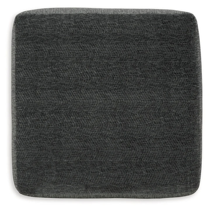 3550408 Biddeford Oversized Accent Ottoman In Fabric Upholstery - Shadow | Signature Design By Ashley