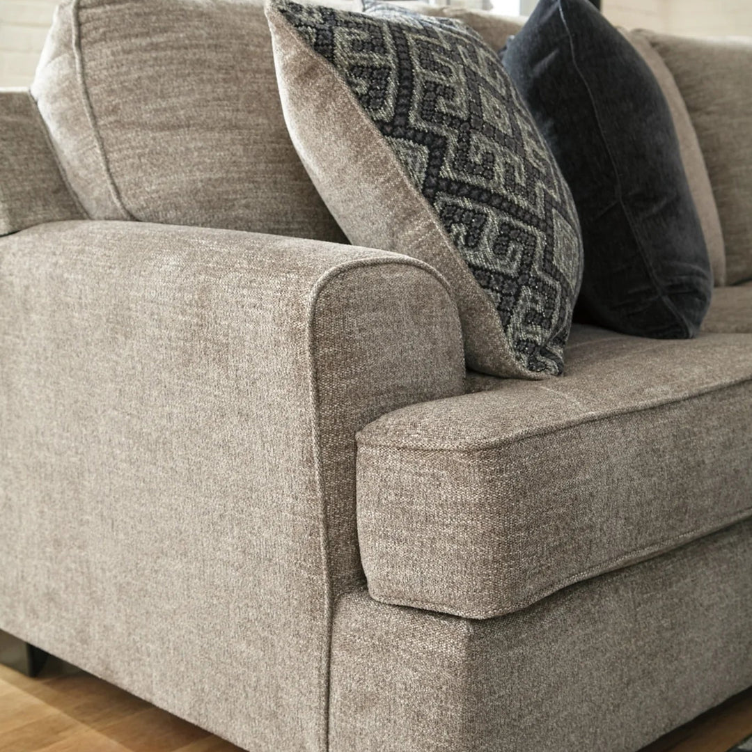 Bovarian 3-Piece Sectional Sofa In Fabric Upholstery - Stone | Signature Design By Ashley