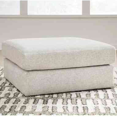 PC6870608 Kestrie Oversized Accent Ottoman In Fabric Upholstery - Feathered | Signature Design By Ashley