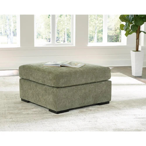 PC6950508 Bridgepoint Oversized Accent Ottoman In Fabric Upholstery - Moss | Signature Design By Ashley
