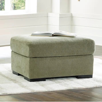 PC6950514 Bridgepoint Accent Ottoman In Fabric Upholstery - Moss | Signature Design By Ashley