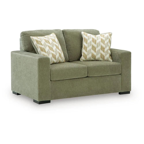 PC6950535 Bridgepoint Loveseat In Fabric Upholstery - Moss | Signature Design By Ashley