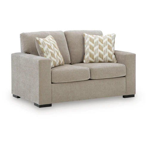 PC6950635 Bridgepoint Loveseat In Fabric Upholstery - Stone | Signature Design By Ashley