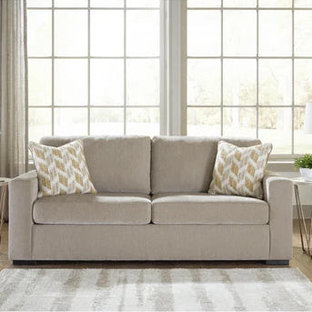 PC6950638 Bridgepoint Stationary Sofa In Fabric Upholstery - Stone | Signature Design By Ashley