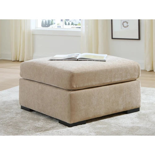 PC6950708 Bridgepoint Oversized Accent Ottoman In Fabric Upholstery - Almond | Signature Design By Ashley