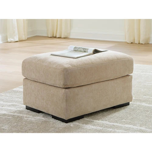 PC6950714 Bridgepoint Accent Ottoman In Fabric Upholstery - Almond | Signature Design By Ashley