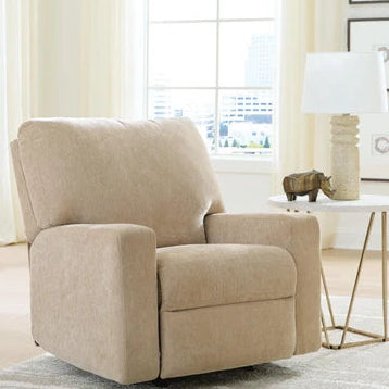 PC6950725 Bridgepoint Rocker Recliner Chair In Fabric Upholstery - Almond | Signature Design By Ashley
