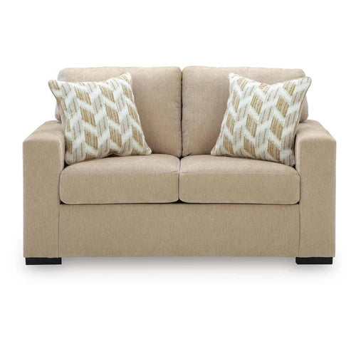 PC6950735 Bridgepoint Loveseat In Fabric Upholstery - Almond | Signature Design By Ashley