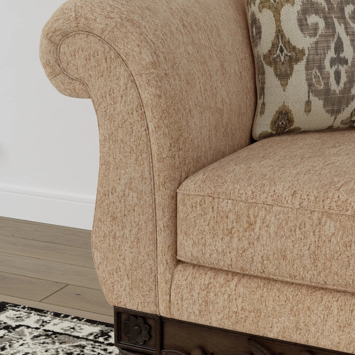 PC5790516 Chelsworth RAF Corner Chaise In Fabric Upholstery - Golden | Signature Design By Ashley