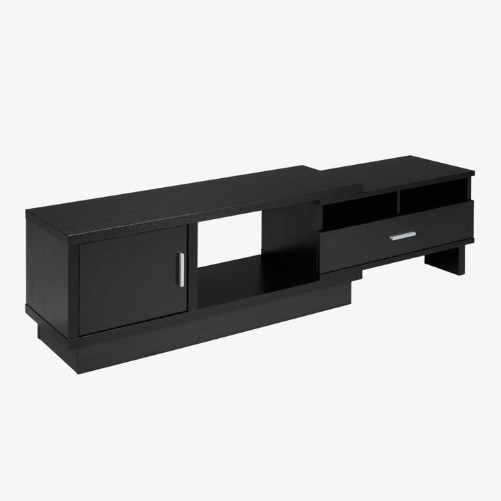 Aura 48" Extendable TV Stand With Storage Cabinets - Dark Cherry