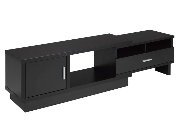 Stylish Dark Cherry Expandable TV Stand for TVs up to 48 Inches