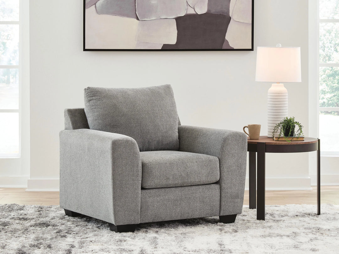 6310320 Loreo Accent Armchair In Fabric Upholstery - Flint | Benchcraft by Ashley