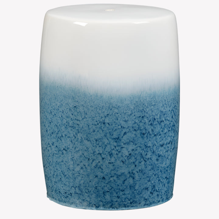 A3000620 Ikegrove Indoor/Outdoor Stool - White/ Blue | Signature Design By Ashley