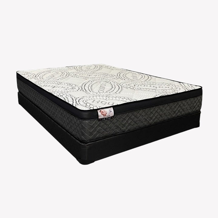 Amenity Medium Firm Mattress | Hybrid Pocket Coil Construction, 2" Euro Top &amp; One-sided Design