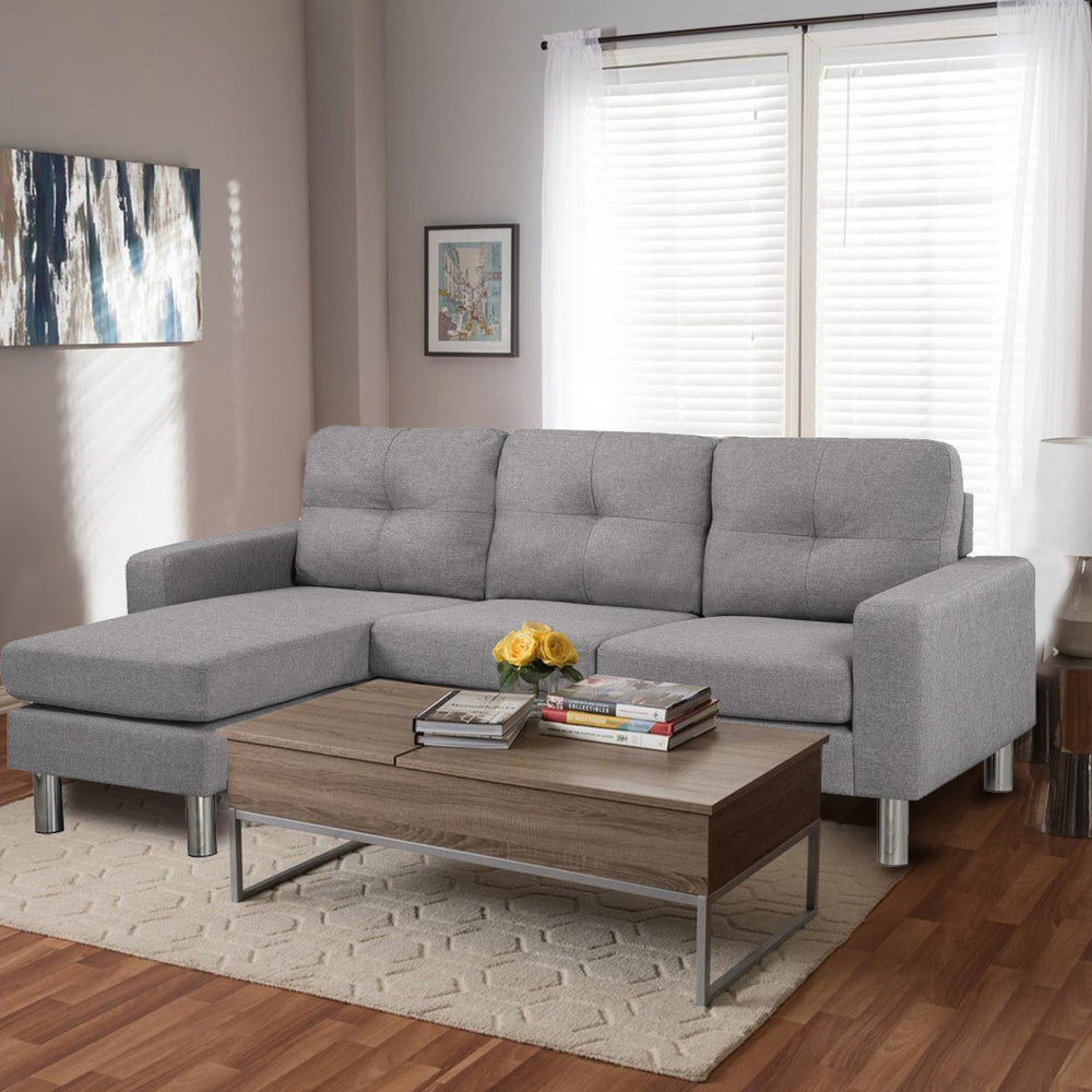 Stylish and Comfortable Sectional Sofa - Perfect for Your Living Room or Family Room
