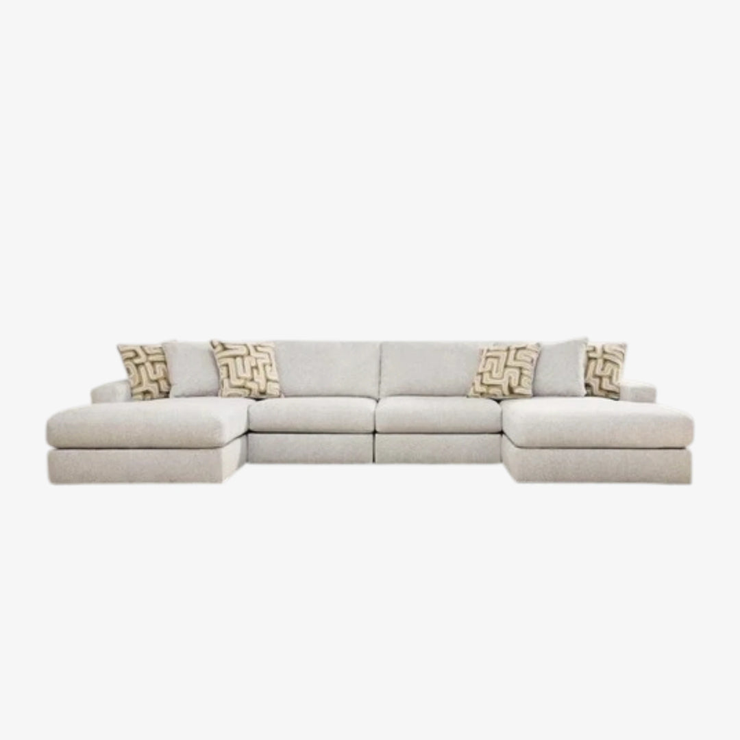 PC68706S9 Kestrie 4-piece Fabric Upholstered Sectional Sofa With Dual Chaise - Feathered | Signature Design By Ashley