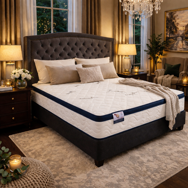 Premium Spring Free Firm Mattress | High-density Foam, Coil Free Construction &amp; One-sided Design