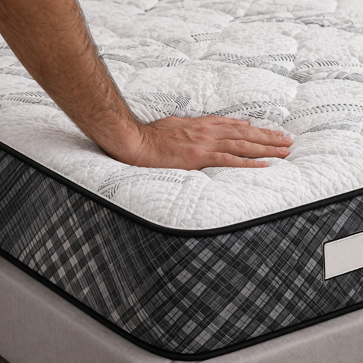 Hard Foam Firm Mattress | All-foam Construction, Quilted Top, One-Sided Design