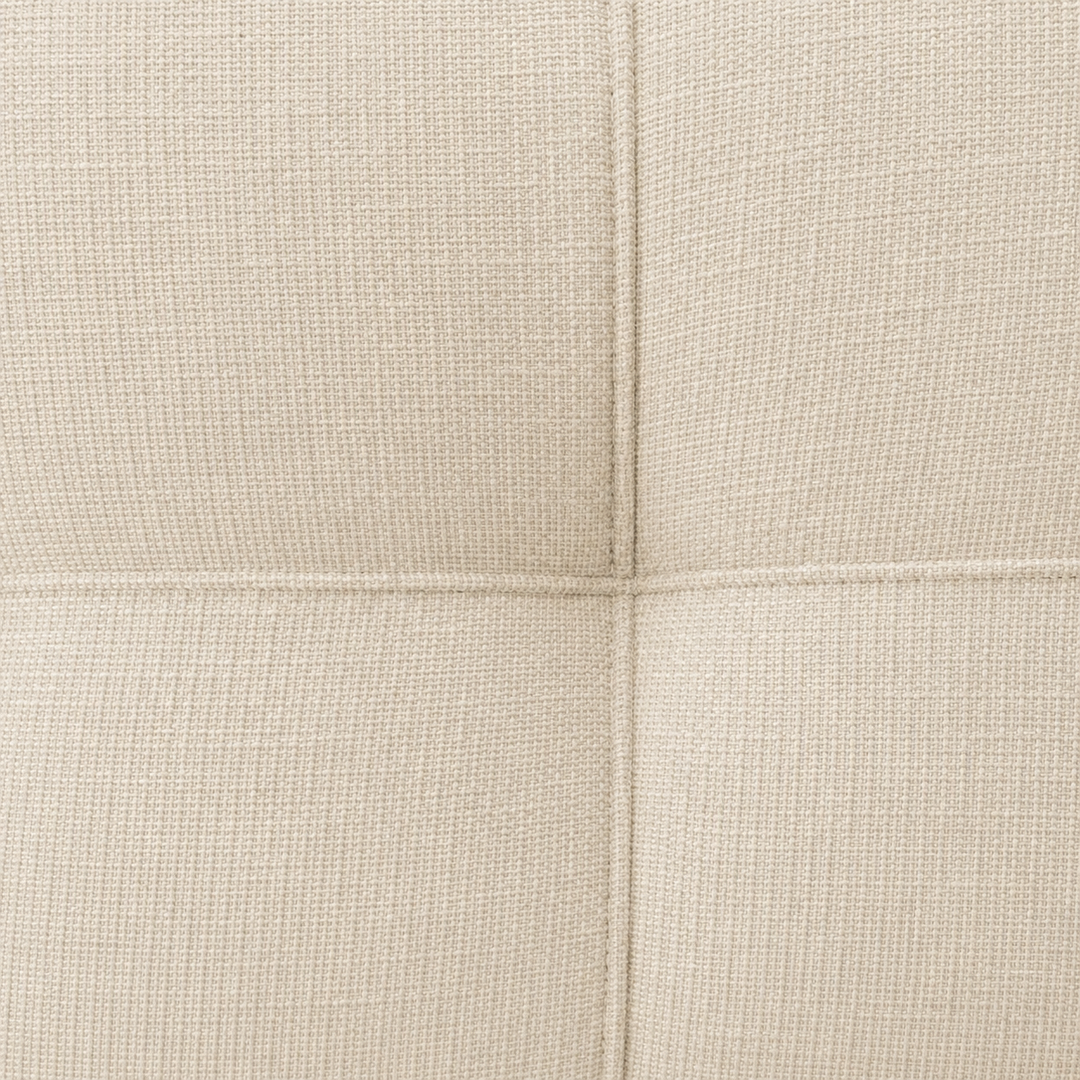 Bexen Fabric Upholstered Sectional Sofa With Reversible Chaise - Beige