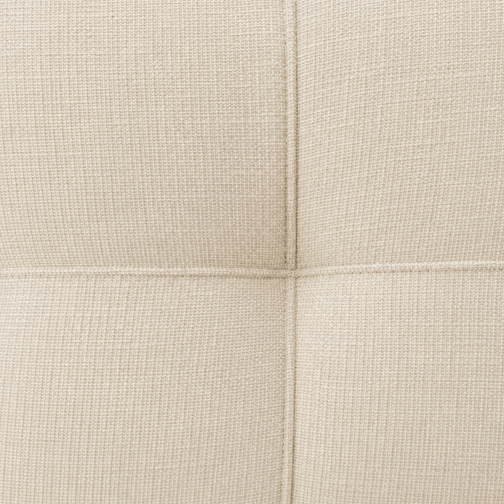 Bexen Fabric Upholstered Sectional Sofa With Reversible Chaise - Beige