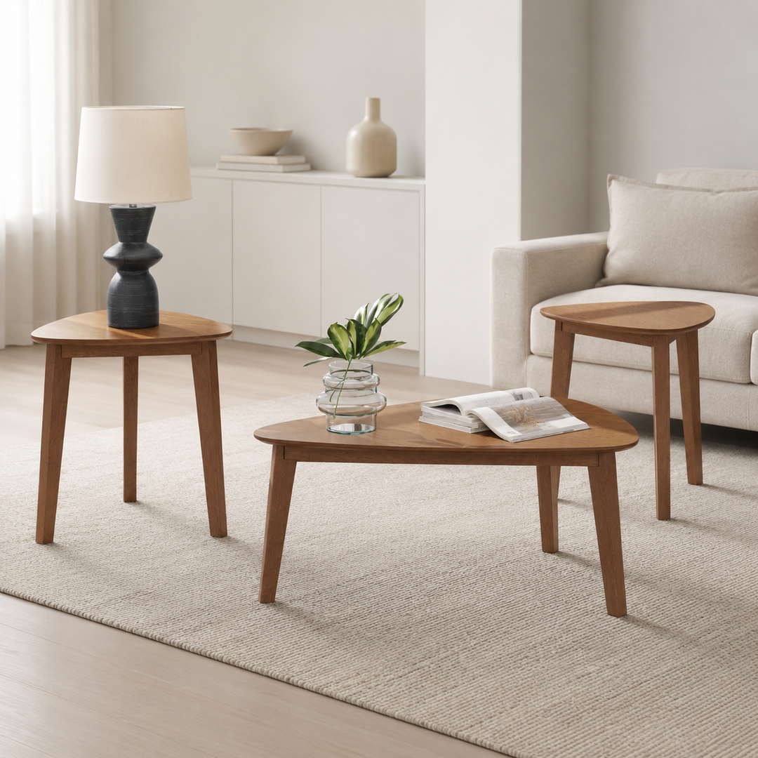 T135-13 Lyncott Occasional Table Set (Set of 3) - Brown | Signature Design By Ashley