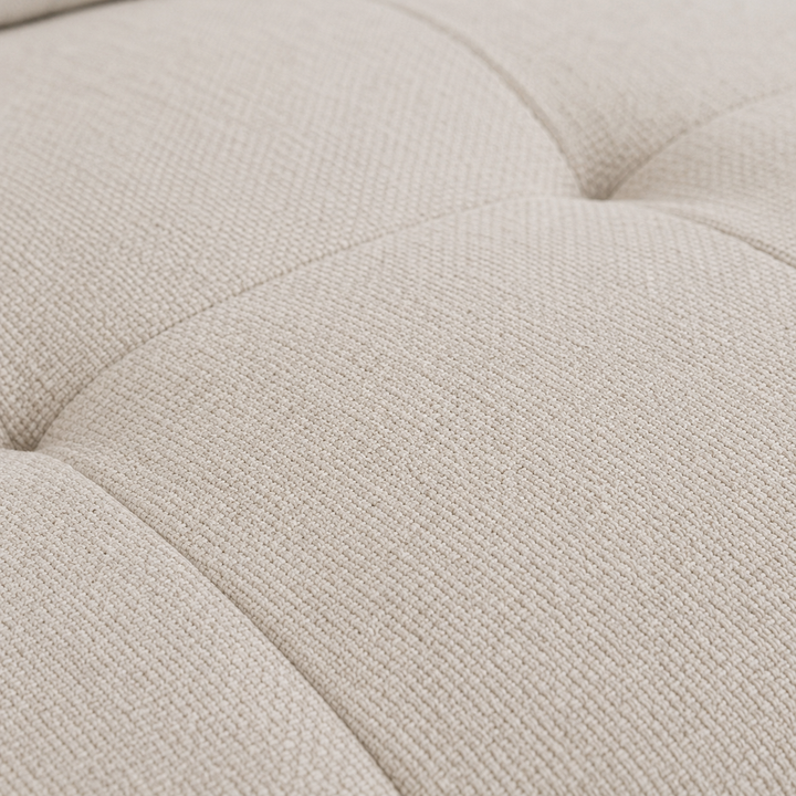 Evane Fabric Upholstered Sectional Sofa Bed With Reversible Storage Chaise &amp; USB Charing Ports - Beige