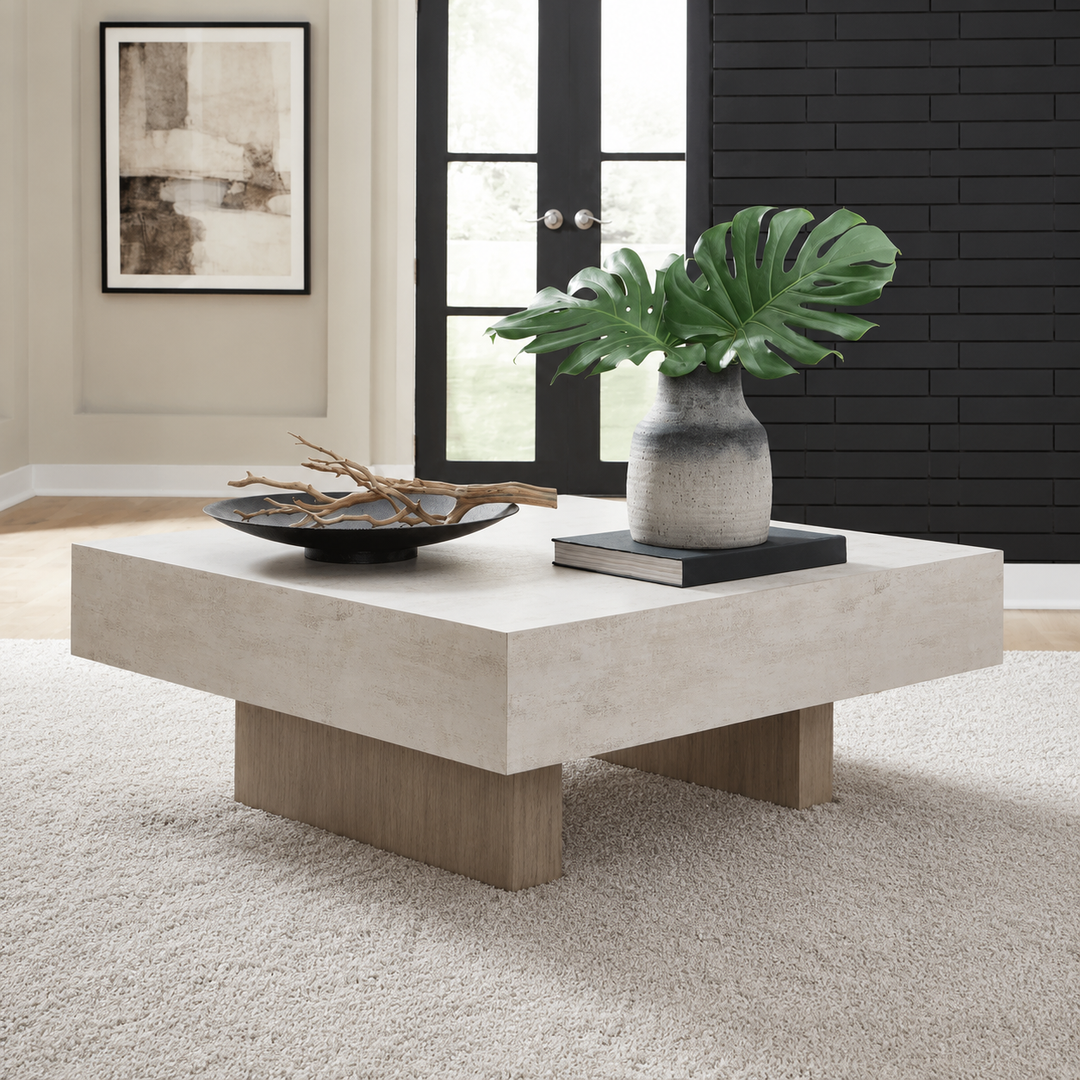 T622-8 Jorlaina Coffee Table - Light Greyish Brown | Signature Design By Ashley