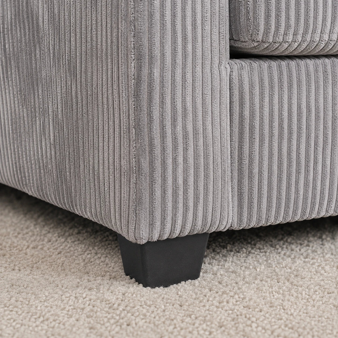 Jade Sofa Bed In Fabric Upholstery - Grey