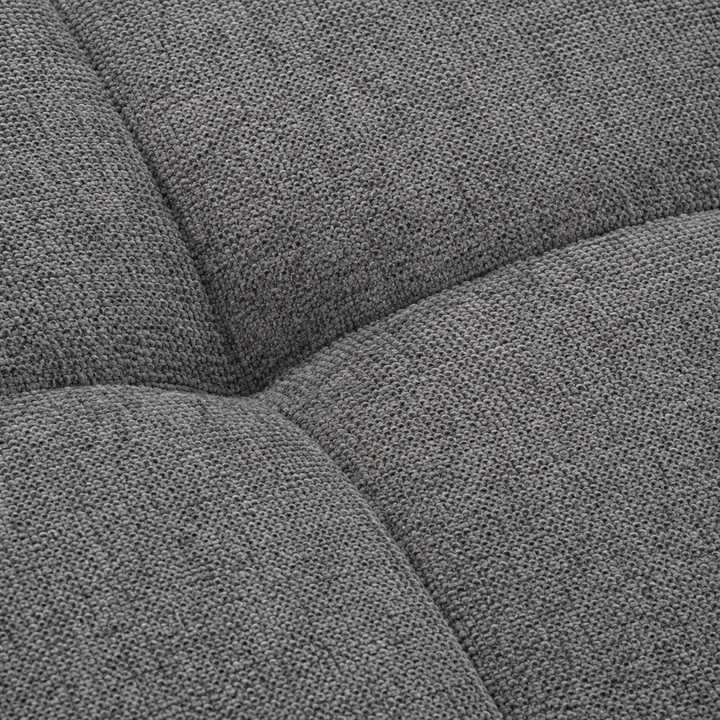 Vision Fabric Upholstered Sectional Sofa Bed With Storage Ottoman - Grey | Available