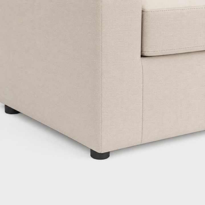 92103S1 Modmax 2-Piece Modular Loveseat In Fabric Upholstery - Oyster | Signature Design By Ashley