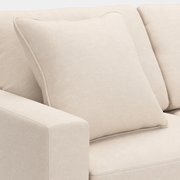 92103S1 Modmax 2-Piece Modular Loveseat In Fabric Upholstery - Oyster | Signature Design By Ashley