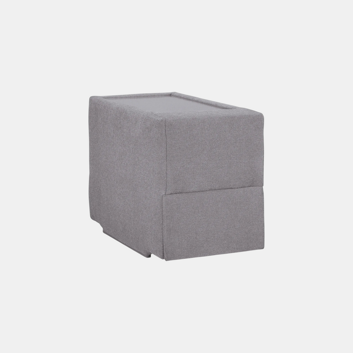 92104S64 Modmax 5-Piece Fabric Modular Sofa With Storage &amp; Audio System Console - Granite | Signature Design By Ashley