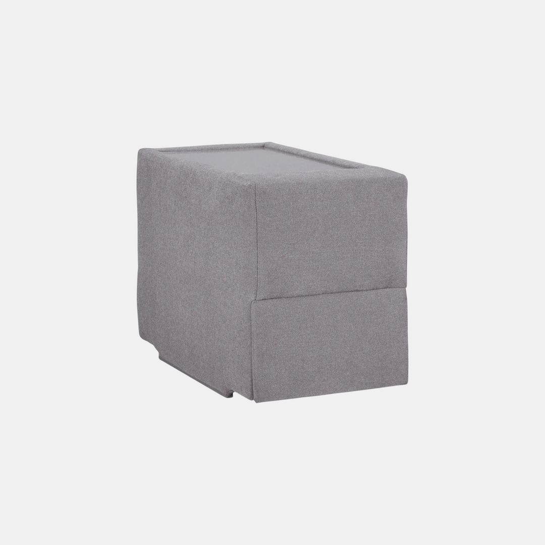 92104S9 Modmax 5-Piece Fabric Modular Sofa With Dual Storage Console - Granite | Signature Design By Ashley