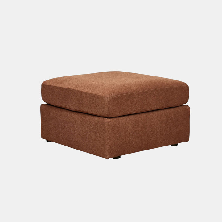 9210208 Modmax Oversized Accent Ottoman In Fabric Upholstery - Spice | Signature Design By Ashley