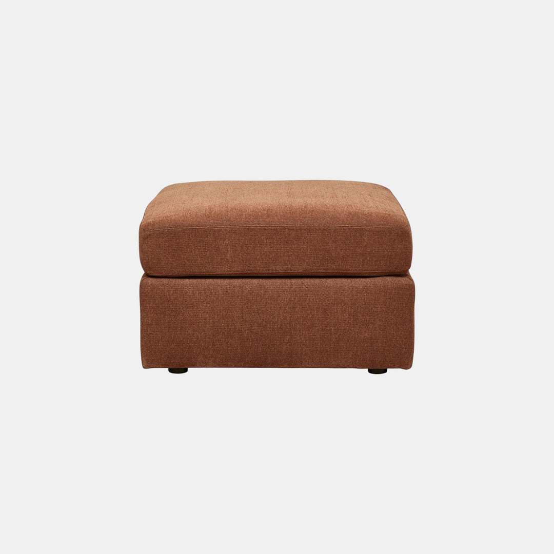 9210208 Modmax Oversized Accent Ottoman In Fabric Upholstery - Spice | Signature Design By Ashley