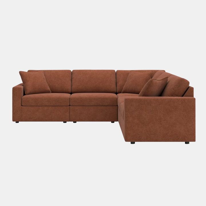 92102S6 Modmax 5-Piece Sectional Sofa In Fabric Upholstery - Spice | Signature Design By Ashley