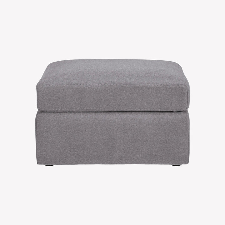 9210408 Modmax Oversized Accent Ottoman In Fabric Upholstery - Granite | Signature Design By Ashley