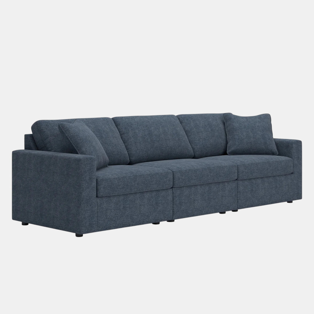 92121S2 Modmax 3-Piece Modular Sofa In Fabric Upholstery - Ink | Signature Design By Ashley