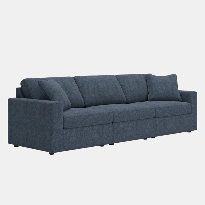92121S2 Modmax 3-Piece Modular Sofa In Fabric Upholstery - Ink | Signature Design By Ashley