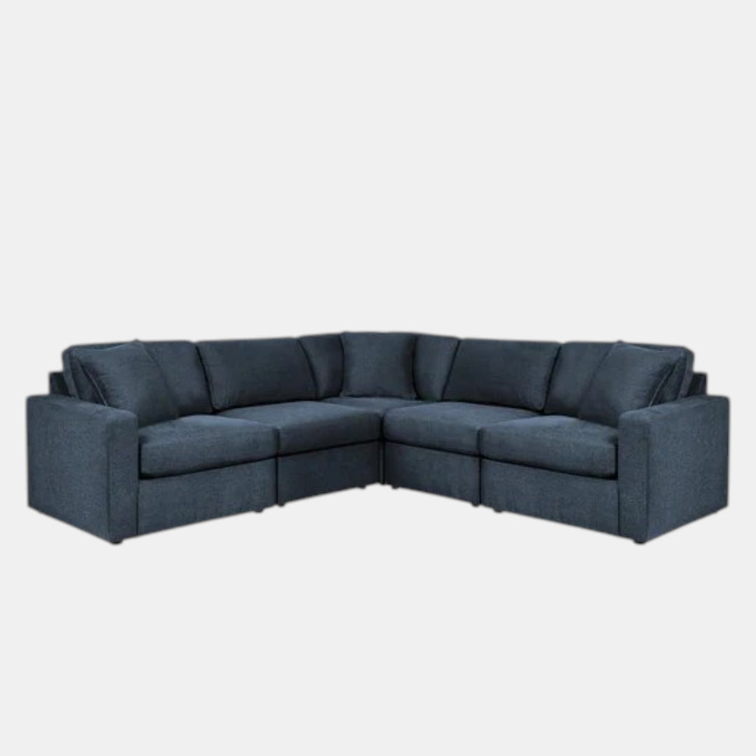 92121S6 Modmax 5-Piece Sectional Sofa In Fabric Upholstery - Ink | Signature Design By Ashley