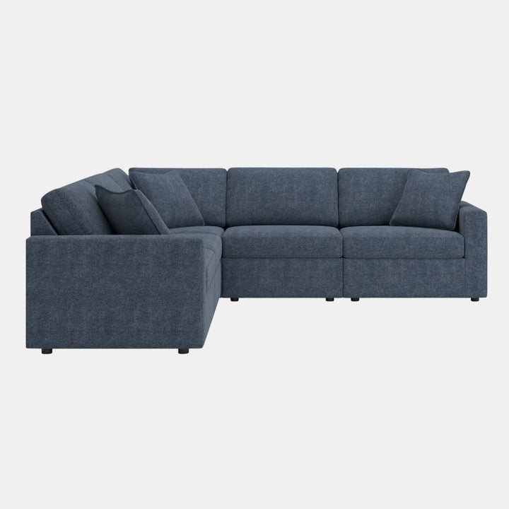 92121S6 Modmax 5-Piece Sectional Sofa In Fabric Upholstery - Ink | Signature Design By Ashley