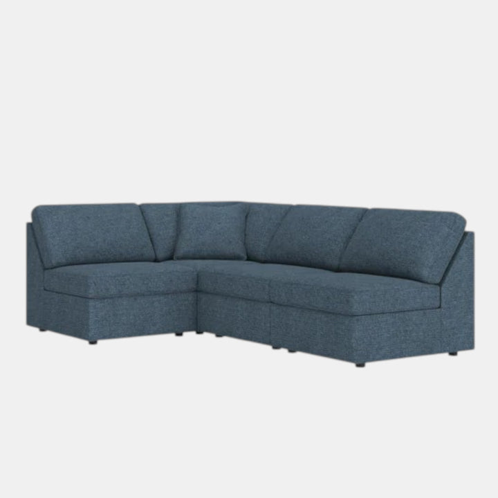 92121S71 Modmax 4-Piece Sectional Sofa In Fabric Upholstery - Ink | Signature Design By Ashley