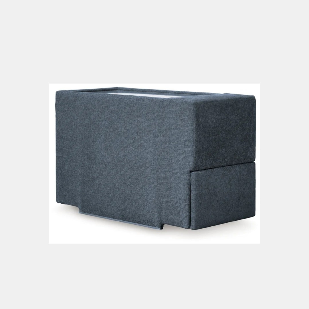 92121S7 Modmax 6-Piece Fabric Sectional Sofa With Storage Console - Ink | Signature Design By Ashley